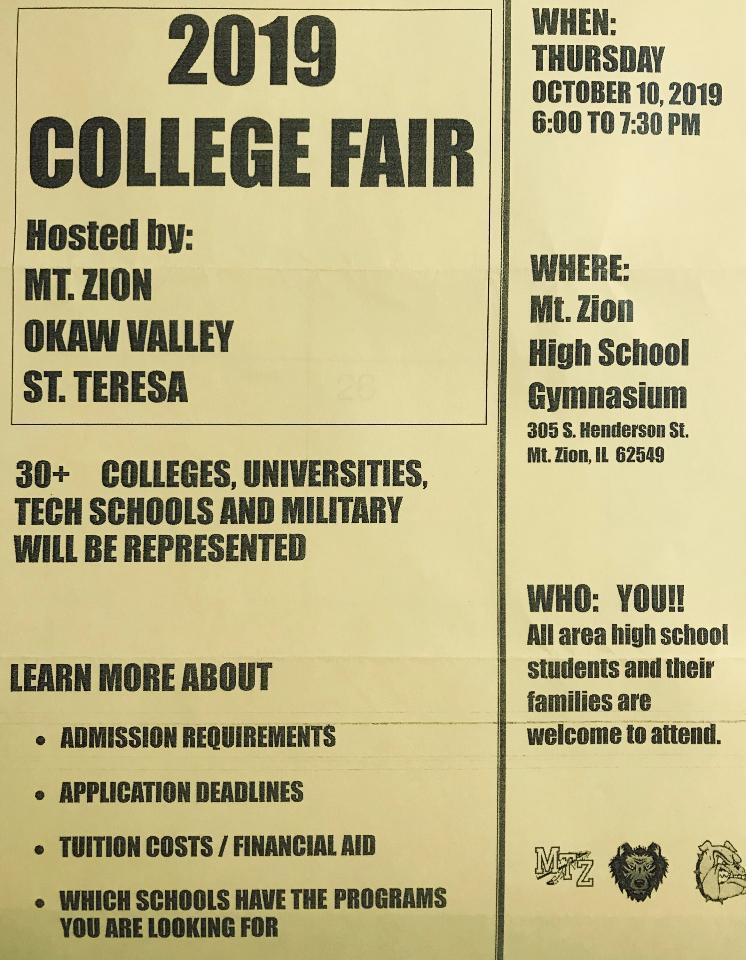 College Fair Flyer