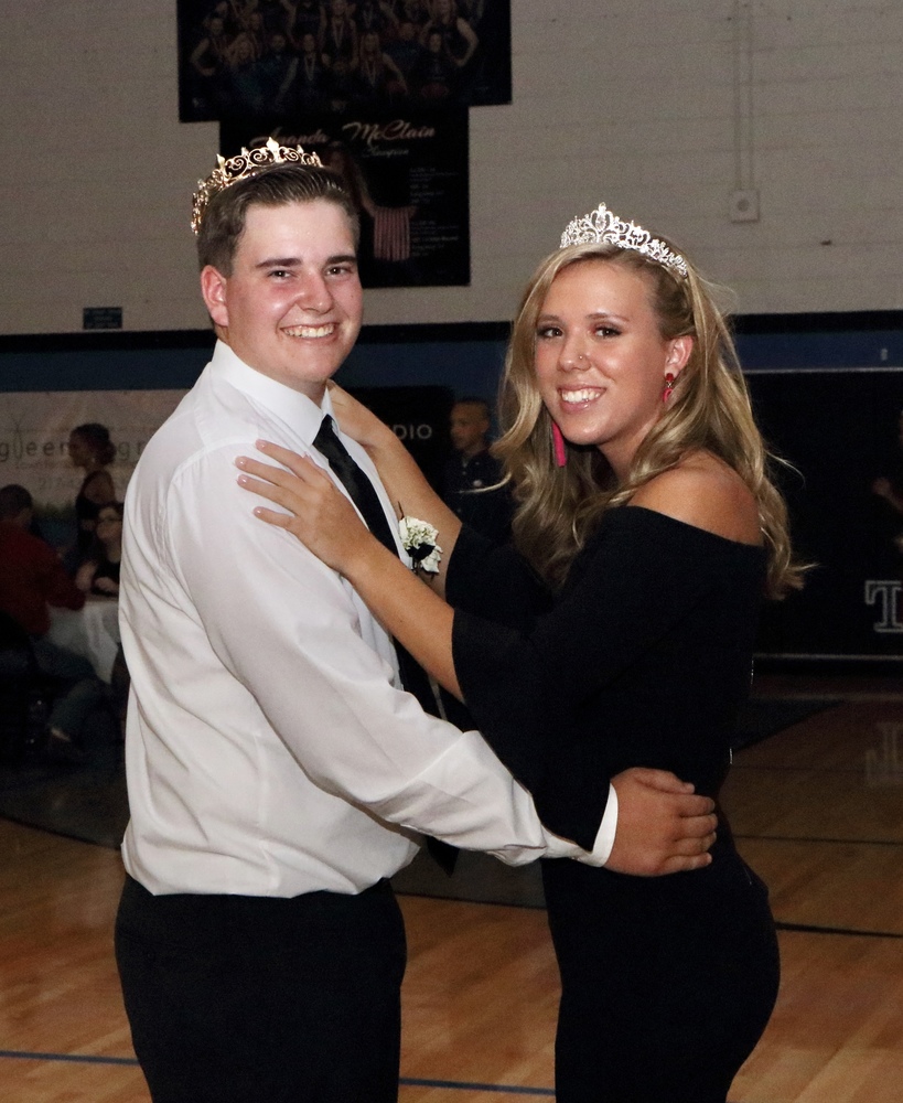 Ethan Bartimus and Madalyne McPheeters - 2019 Homecoming King and Queen